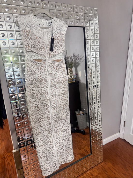 Fashion Nova Dresses & Skirts - Fashion Nova White Crochet Maxi Dress